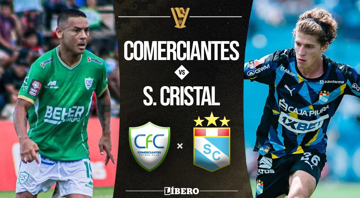 Sporting Cristal vs. Comerciantes FC EN VIVO HOY: a qué hora juegan, dónde ver y alineaciones