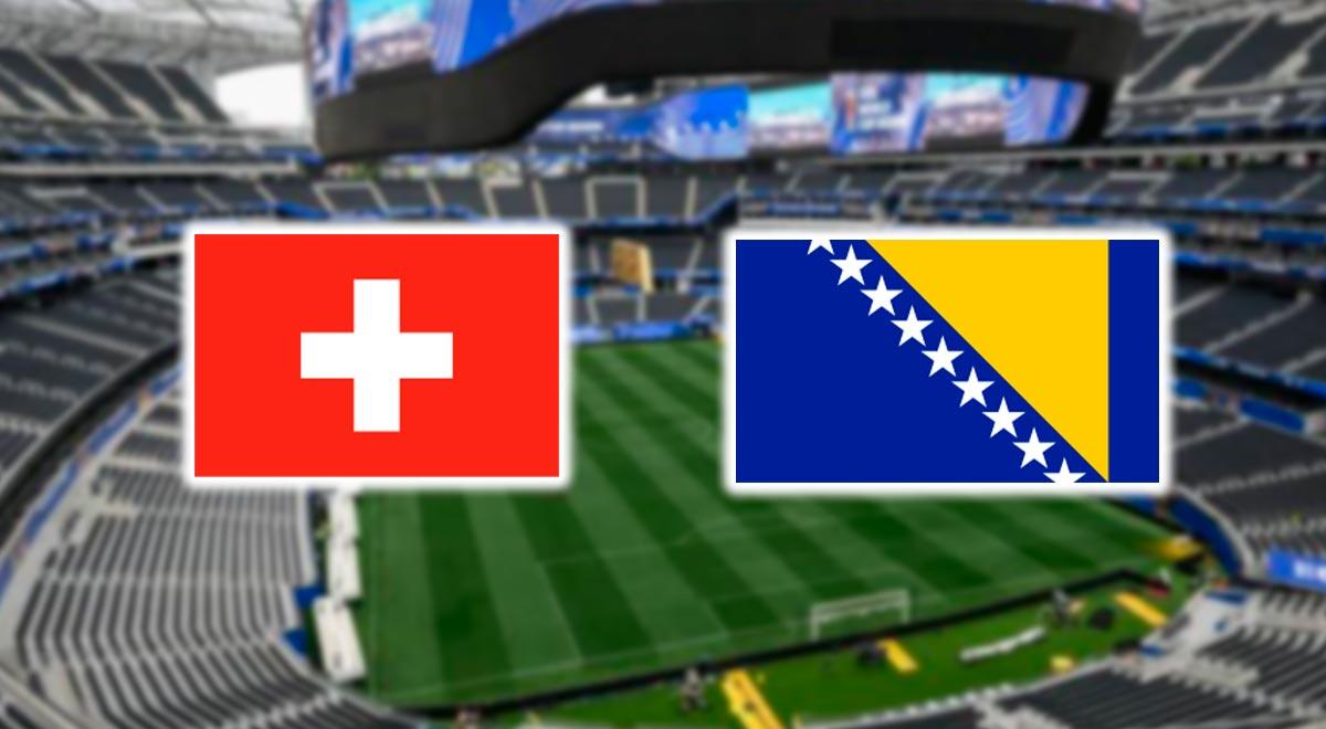 Hora del partido de Suiza vs Bosnia y qué canal transmite EN VIVO el Mundial 2026