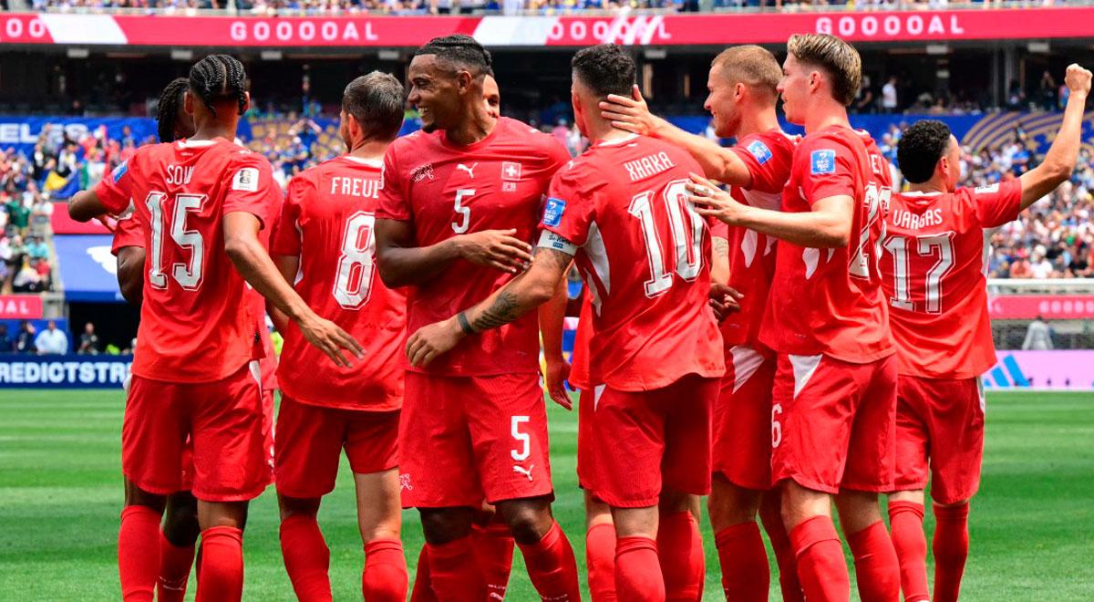 Suiza goleó 4-1 a Bosnia y Herzegovina y quedó en el segundo lugar del grupo B del Mundial 2026