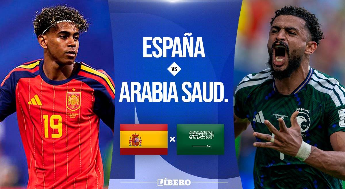 España vs Arabia Saudita EN VIVO por Mundial 2026: horario, dónde ver y pronóstico del partido