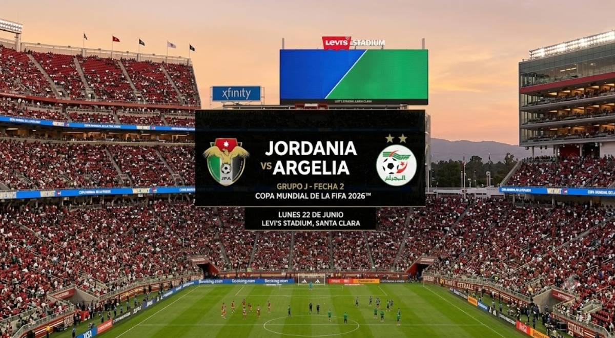 Jordania vs. Argelia por el Mundial 2026: ¿a qué hora juegan y dónde ver el partido?