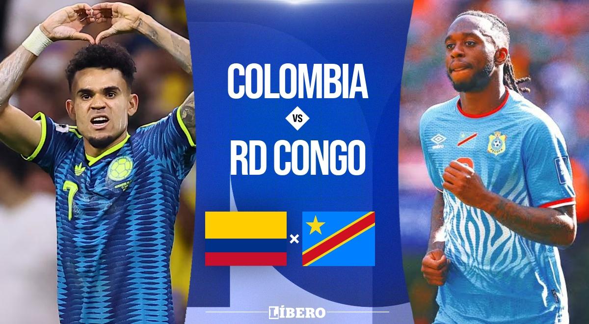 Colombia vs RD Congo HOY: alineaciones, a qué hora y dónde ver partido del Mundial 2026