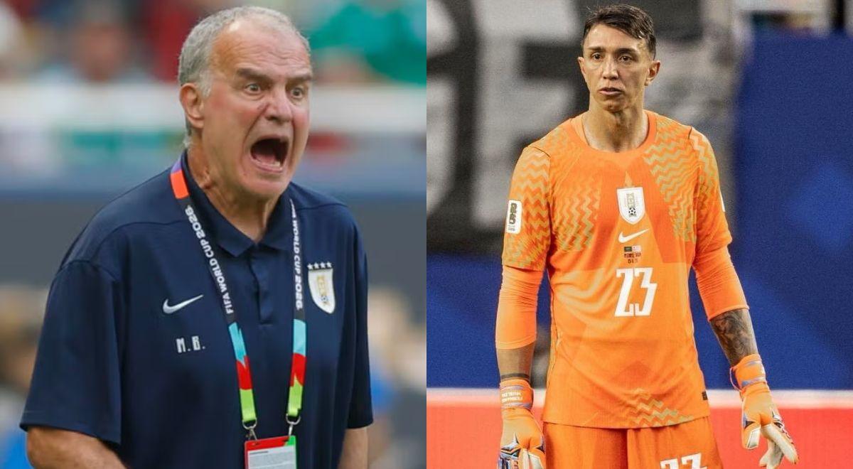 Marcelo Bielsa reveló por qué cambió a Fernando Muslera tras error en el Uruguay vs España: "Él..."