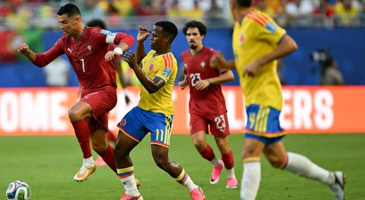 Colombia quedó como líder del grupo K tras empatar 0-0 con Portugal [VIDEO]