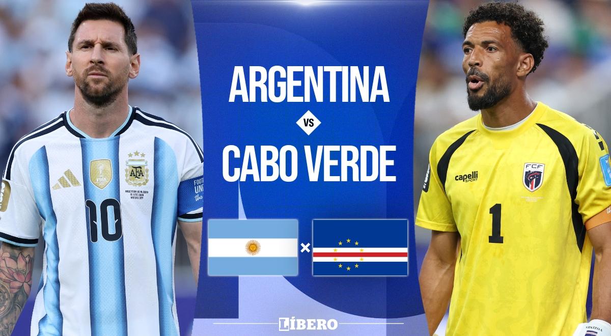 Argentina vs Cabo Verde EN VIVO por Mundial 2026: pronósticos, horarios y canales para ver