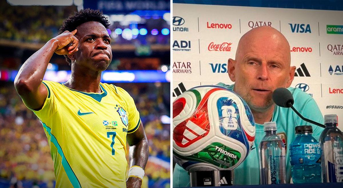DT de Noruega sorprende con rotundo calificativo a Vinicius Jr por partido con Brasil: "Bailarina"