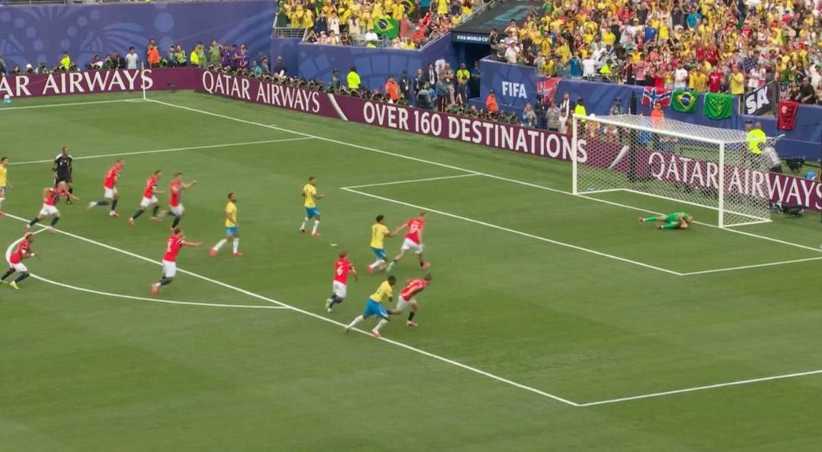 Bruno Guimarães falló increíblemente el penal de Brasil ante Noruega por el Mundial 2026