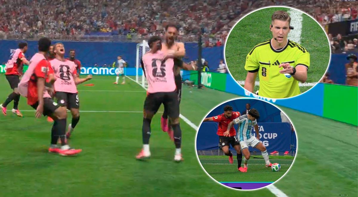 ¡Polémica! Gol anulado a Egipto que pudo ser el 2-0 a Argentina y la eliminación de la albiceleste