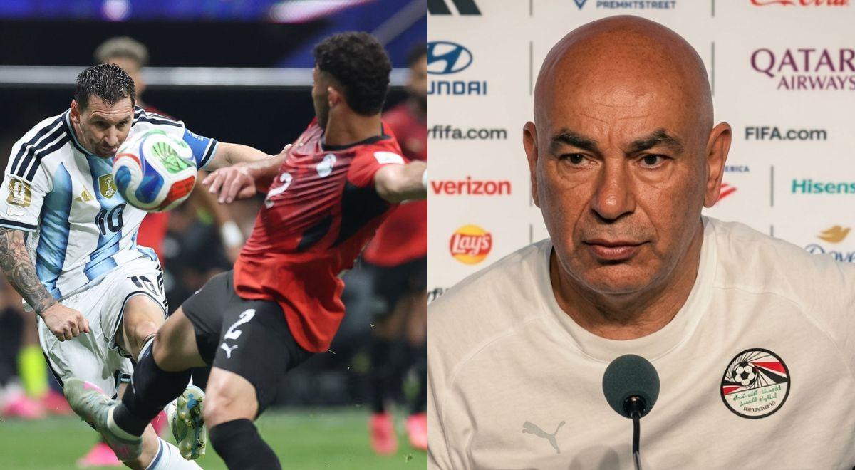 Hossam Hassan, DT de Egipto, rotundo con Argentina por mal arbitraje en el Mundial: "No hubo juego limpio..."