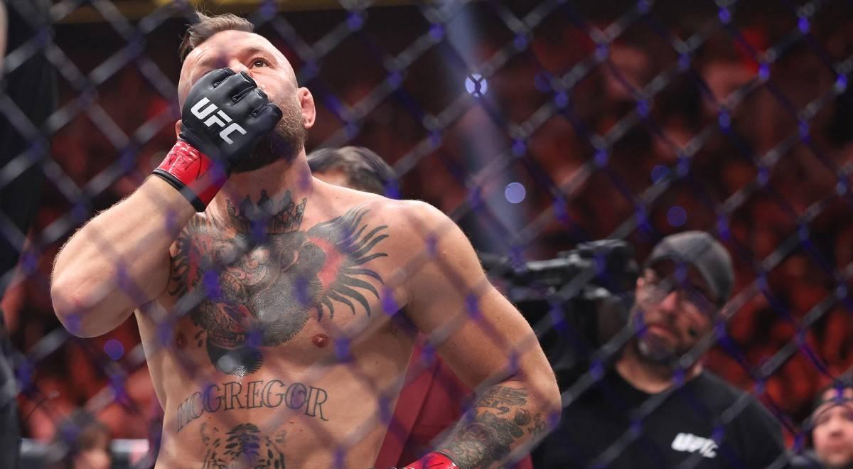 Conor McGregor se lesionó la rodilla en el UFC 329 y perdió ante Max Holloway