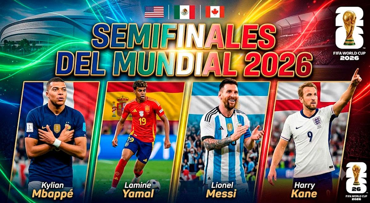 Semifinales del Mundial 2026: programación, partidos, horarios y canal confirmado de los cruces