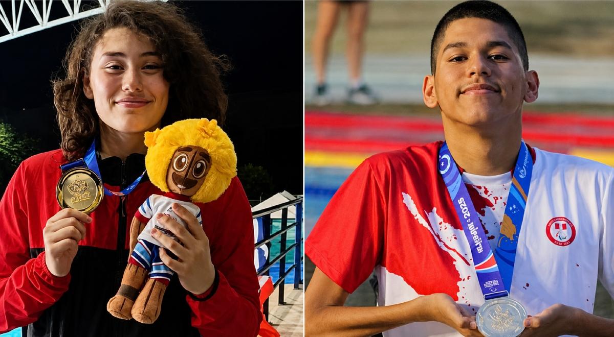 Micaela Apaéstegui e Isaías Sono, del Programa Lima 2027 del IPD, conquistan dos oros en los Parasuramericanos Valledupar 2026
