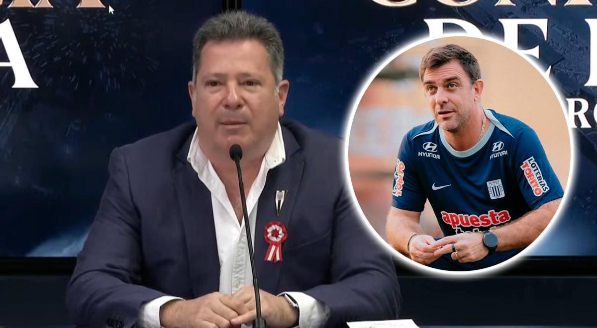 Fernando Cabada aclaró el futuro de Pablo Guede en medio de una supuesta renuncia a Alianza Lima