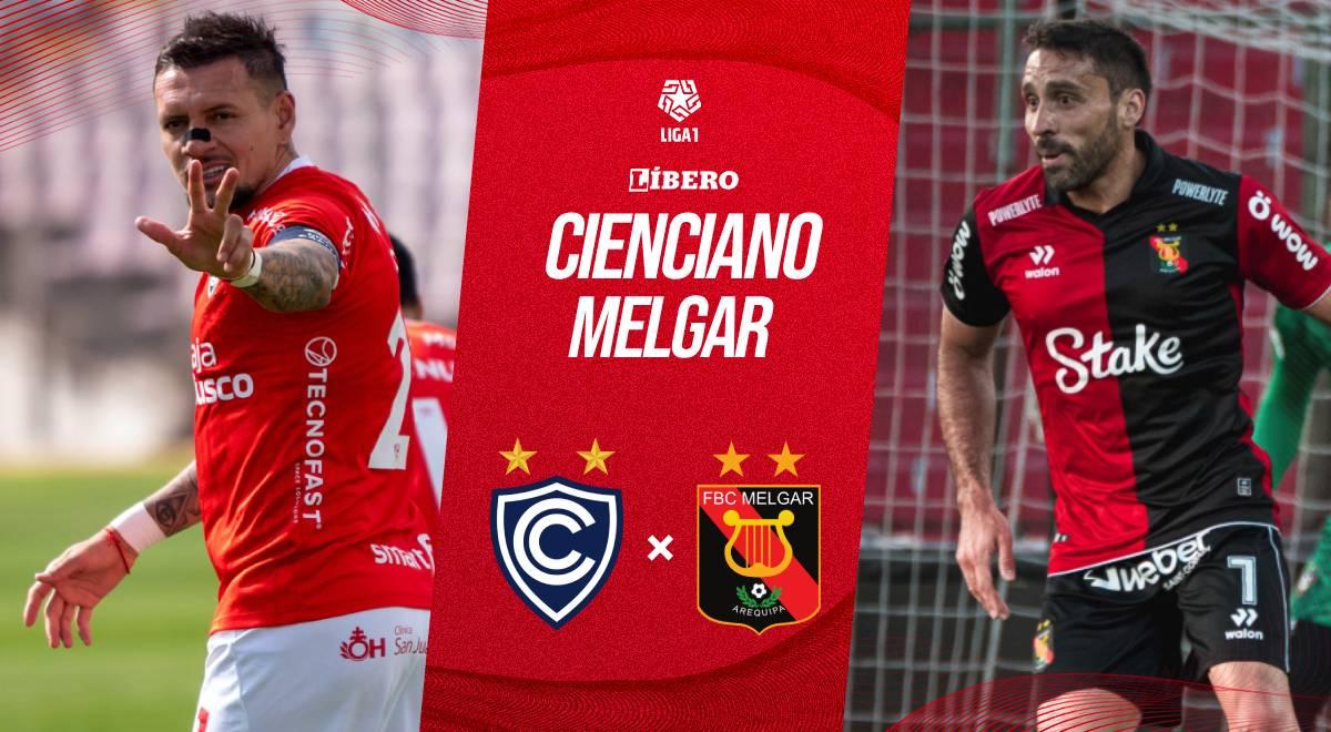 Cienciano vs. Melgar EN VIVO por el Torneo Clausura: cuándo juegan, hora y pronóstico