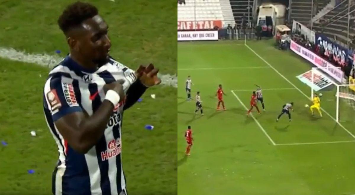 Eryc Castillo anotó doblete y colocó el 2-1 de Alianza Lima sobre Sport Huancayo