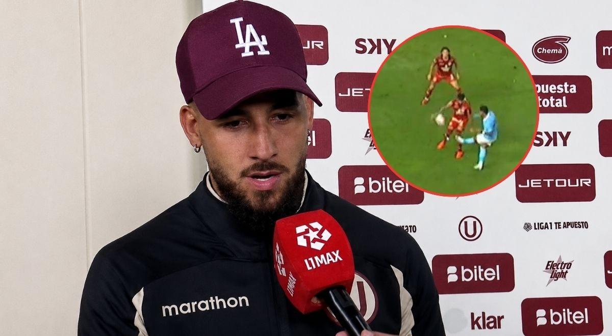 El lamento de Caín Fara tras el empate de Universitario y Sporting Cristal: "Estoy muy triste"
