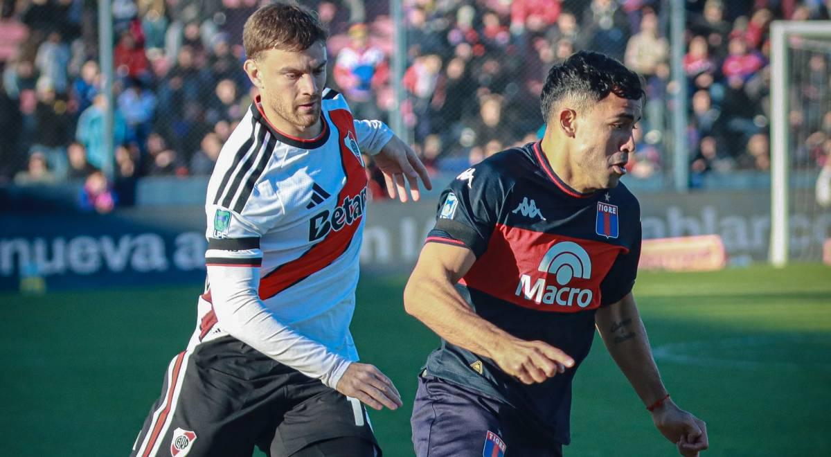 River Plate cayó ante Tigre y acumula cuatro derrotas seguidas en el Torneo Clausura 2026
