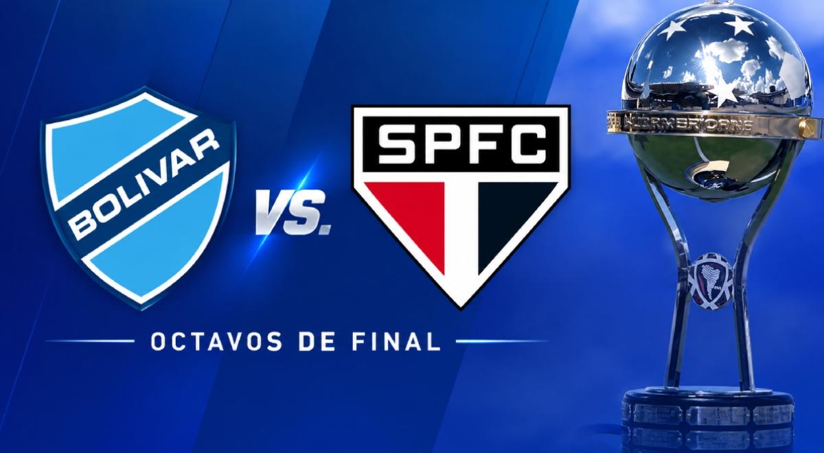 ¿A qué hora juega Bolívar vs Sao Paulo y dónde ver partido por Copa Sudamericana?