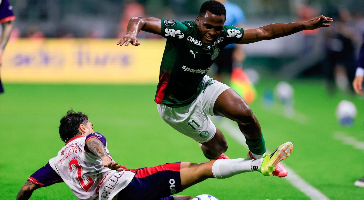 Palmeiras y Cerro Porteño igualaron en Brasil por la ida de los octavos de Copa Libertadores
