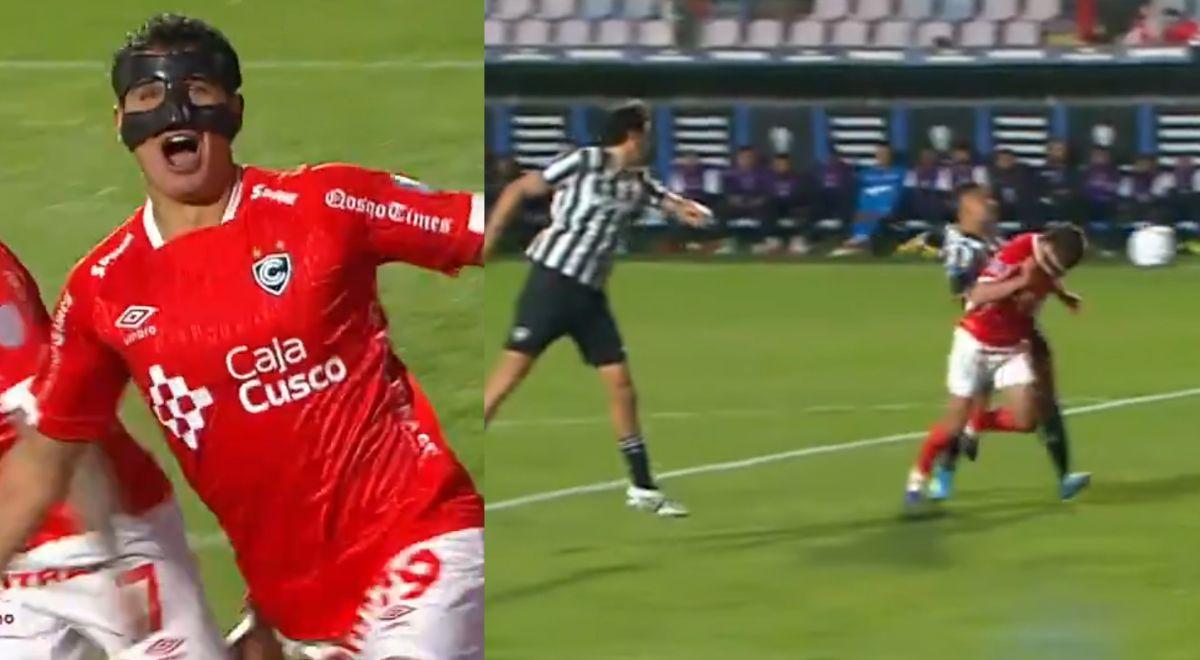 ¡Golazo! Matías Succar anotó de cabeza el 1-0 de Cienciano sobre Botafogo en la Sudamericana
