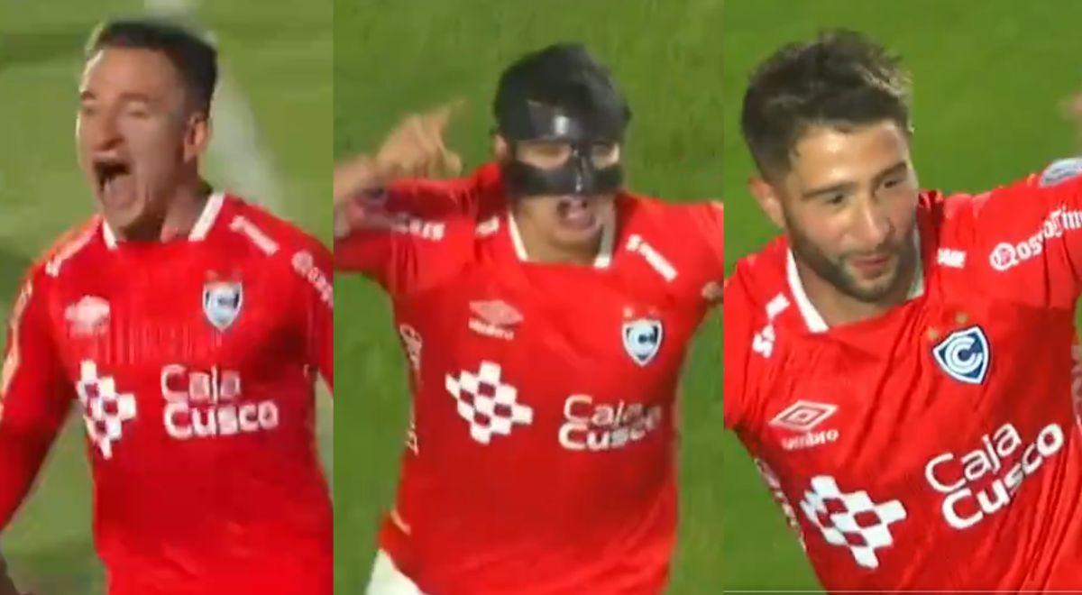 ¡Locura! Doblete de Bandiera y gol de Succar para el 4-0 de Cienciano sobre Botafogo
