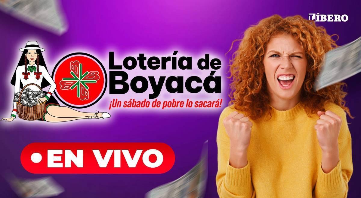 Resultados de la Lotería de Boyacá HOY, sábado 15 de agosto EN VIVO: números ganadores
