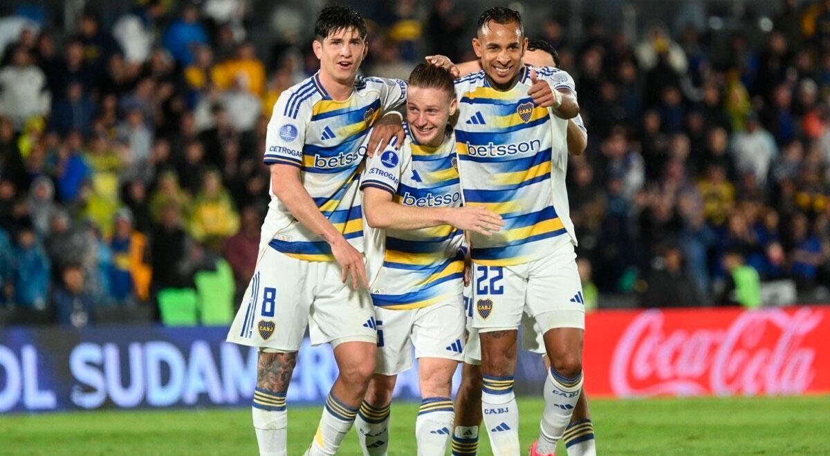 Boca Juniors humilló a Recoleta y clasificó a cuartos de final de la Copa Sudamericana
