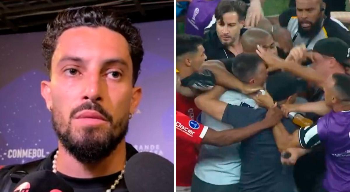 Alex Telles rompió su silencio tras fuerte pelea con Horacio Melgarejo, DT de Cienciano: "Respeto"