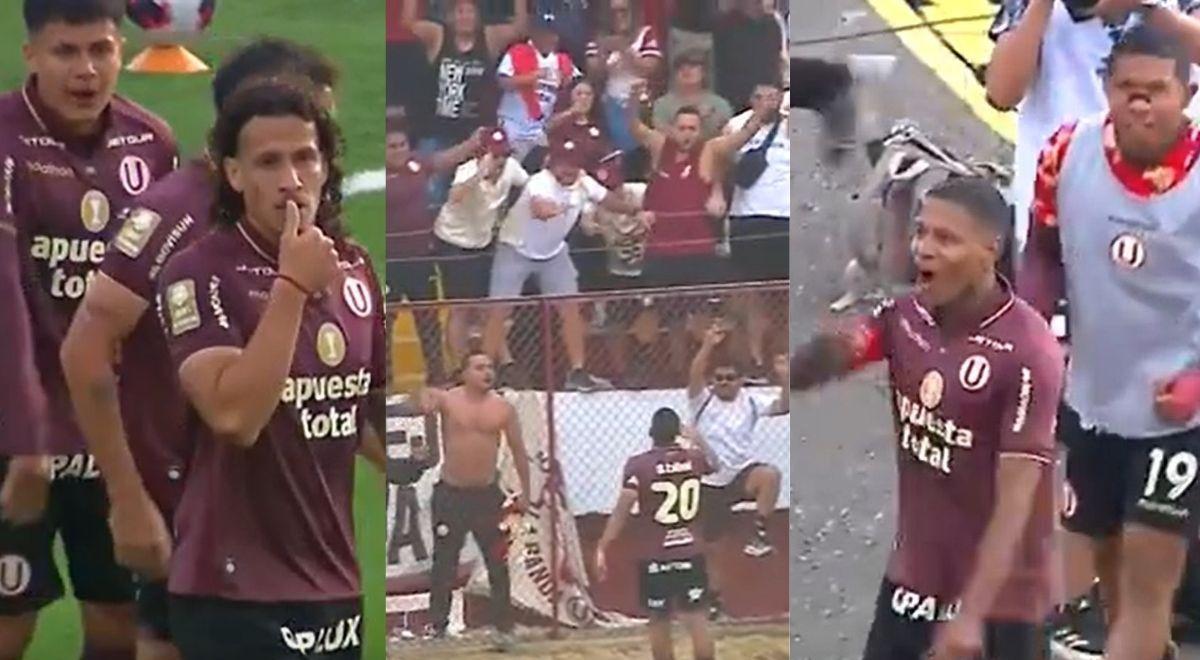 Riveros, Valera y Polo marcaron goles en 7 minutos para poner el 4-2 de Universitario sobre UTC