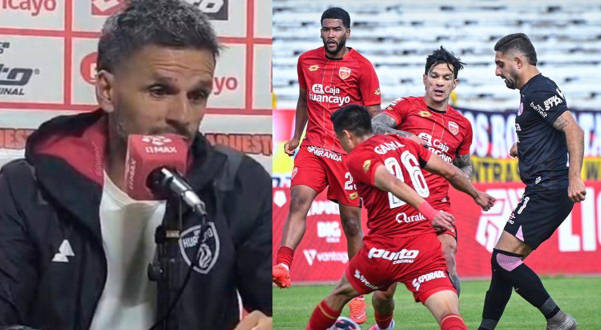 DT de Sport Huancayo rotundo sobre el polémico partido ante Sport Boys: "El arbitraje fue vergonzoso"