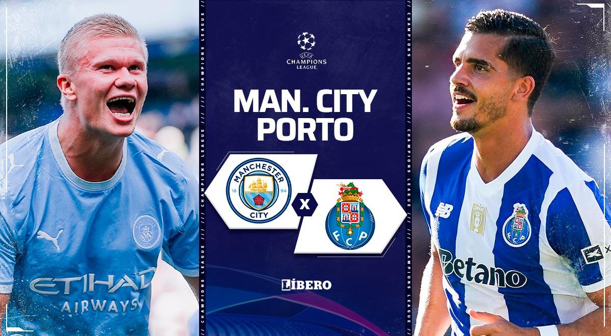 Manchester City vs Porto EN VIVO por Champions League: a qué hora juega, dónde mirar y pronóstico