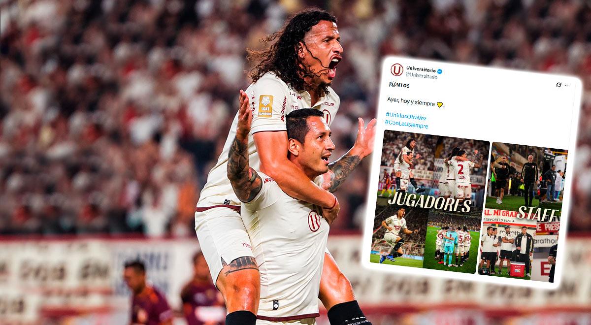 ¿Respuesta a Alianza? Universitario sorprende con mensaje previo al clásico: "Ayer, hoy y siempre"