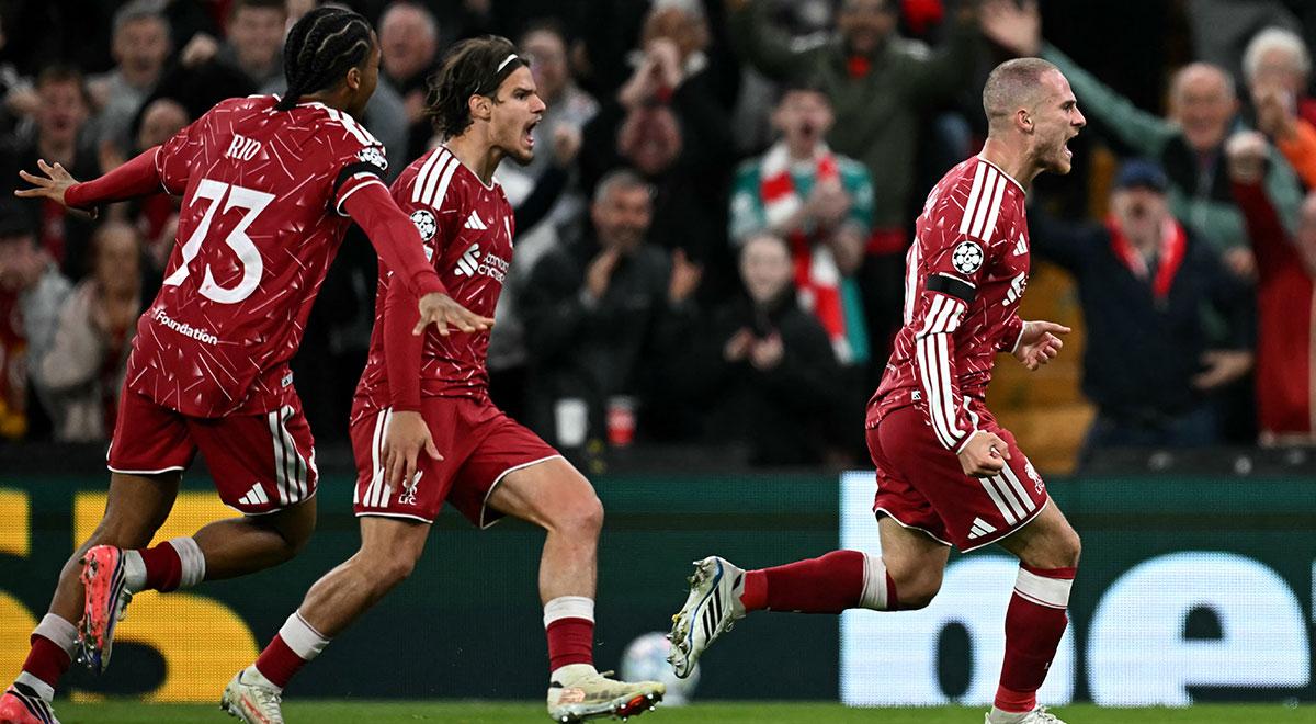 Liverpool venció 2-1 a Atlético de Madrid en su estreno por la Champions League 2026-27