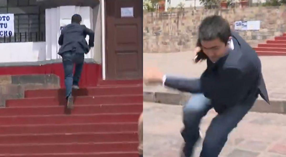 'Ceja' Morales se cayó tras correr en la altura previo al Cienciano vs Montevideo City Torque