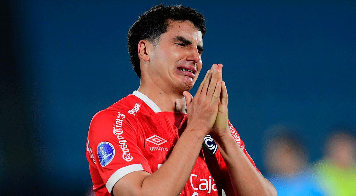 El desgarrador llanto que protagonizó Matías Succar tras la eliminación de Cienciano de la Copa Sudamericana