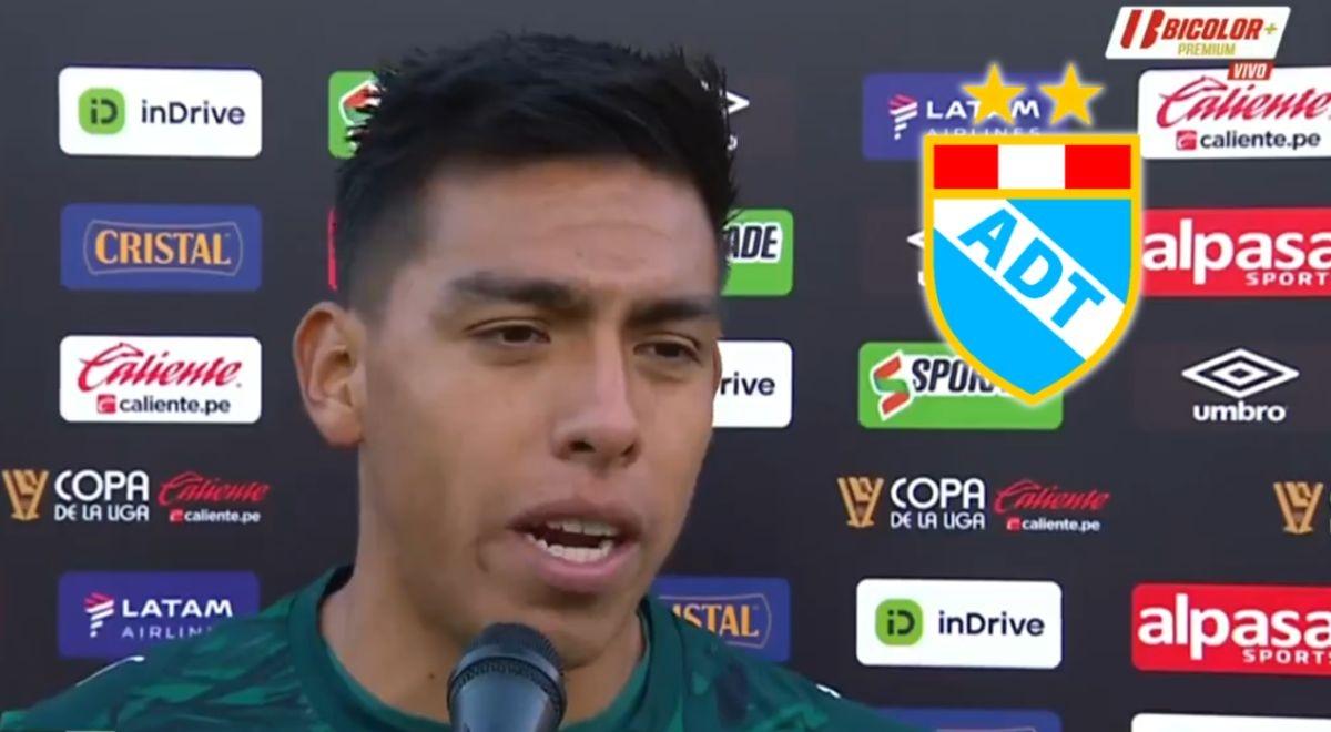 Diego Enríquez mandó fuerte advertencia a ADT tras victoria de Sporting Cristal: "En casa somos fuertes"