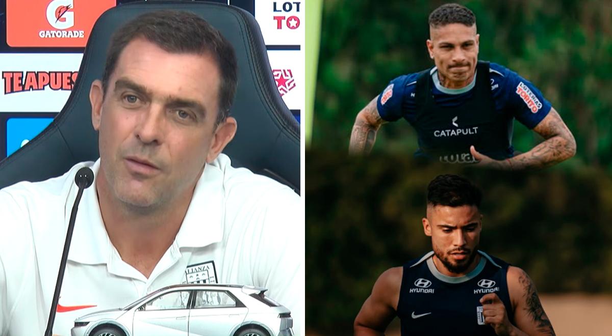Pablo Guede dio detalles sobre los regresos de Paolo Guerrero y Nicolás Díaz para el Clausura