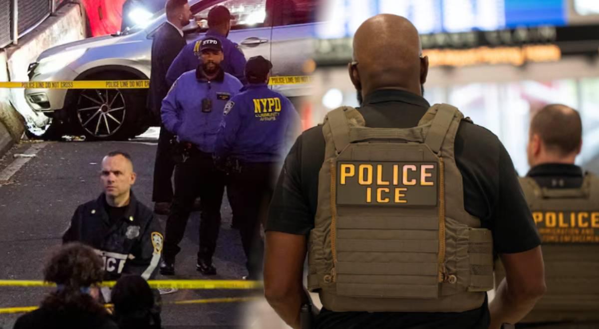 Bloquean D3P0RT4CIÓN y TRASLADO de hombre B4L34D0 por agentes del ICE en Nueva York