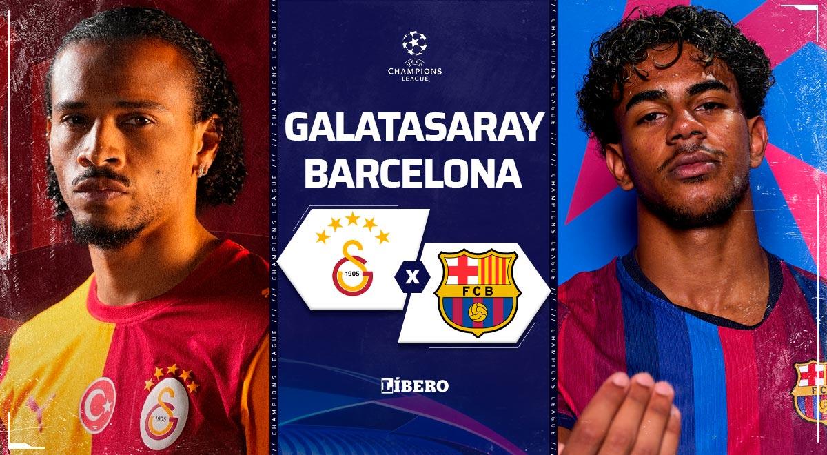 Barcelona vs. Galatasaray EN VIVO HOY: a qué hora juegan, dónde ver y alineaciones