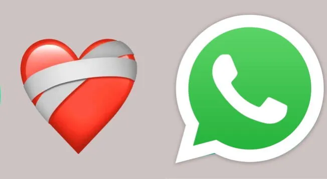 WhatsApp descubre el verdadero significado del emoji del corazón rojo vendado