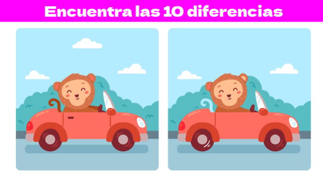 Resuelve El Reto Visual En Segundos Ubica Las Diferencias Que