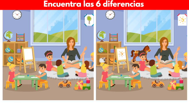 Reto Nivel DIOS Solo Un Genio Encuentra Las Diferencias En 5 Segundos