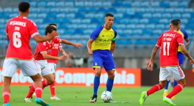 Al Nassr Vs Benfica Con Cristiano Ronaldo Resultado Resumen Goles Y