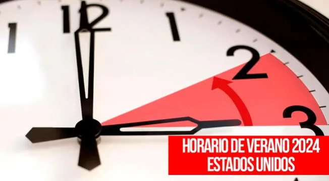 Cambio de hora en Estados Unidos cuándo inicia el horario de verano