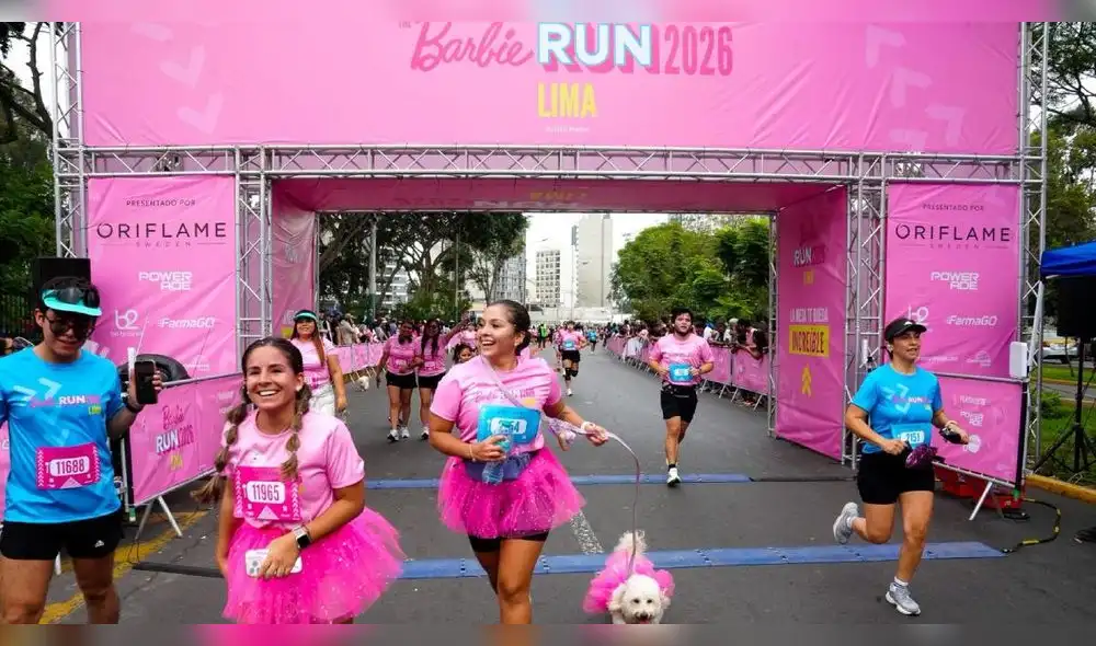 Segunda edición de la Barbie Run se realizó con éxito y convocó a más de cinco mil personas Segunda edición de la Barbie Run se realizó con éxito y convocó a más de cinco mil personas