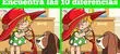 ¿Encontrarás las 10 diferencias en 8 segundos? Solo una mente BRILLANTE tiene éxito