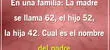 ¿Cómo se llama el padre de familia? Atrévete a superar este acertijo para CRACKS en 7 segundos