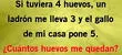 ¿Cuántos huevos me sobran? Responde este acertijo que dejó en SHOCK a miles de usuarios