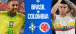 Brasil vs. Colombia EN VIVO ONLINE GRATIS: minuto a minuto del partido