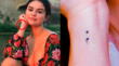 La famosa actriz y cantante Selena Gomez también tiene un tatuaje de punto y coma